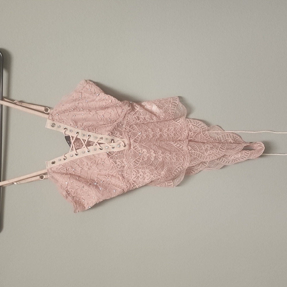 Mauve pink  Body suit